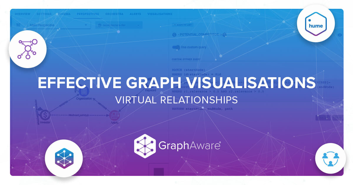 Effective Graph Visualisations: Virtual Relationships
