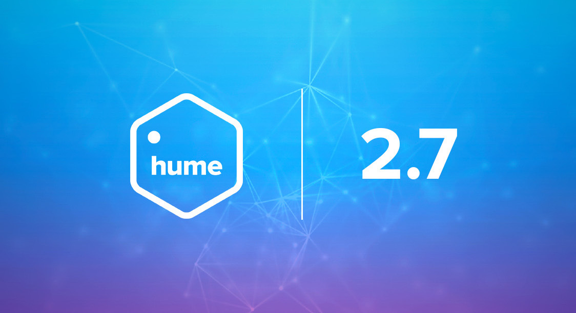 New in Hume 2.7: Search relevance, improved visualisation, and much more!