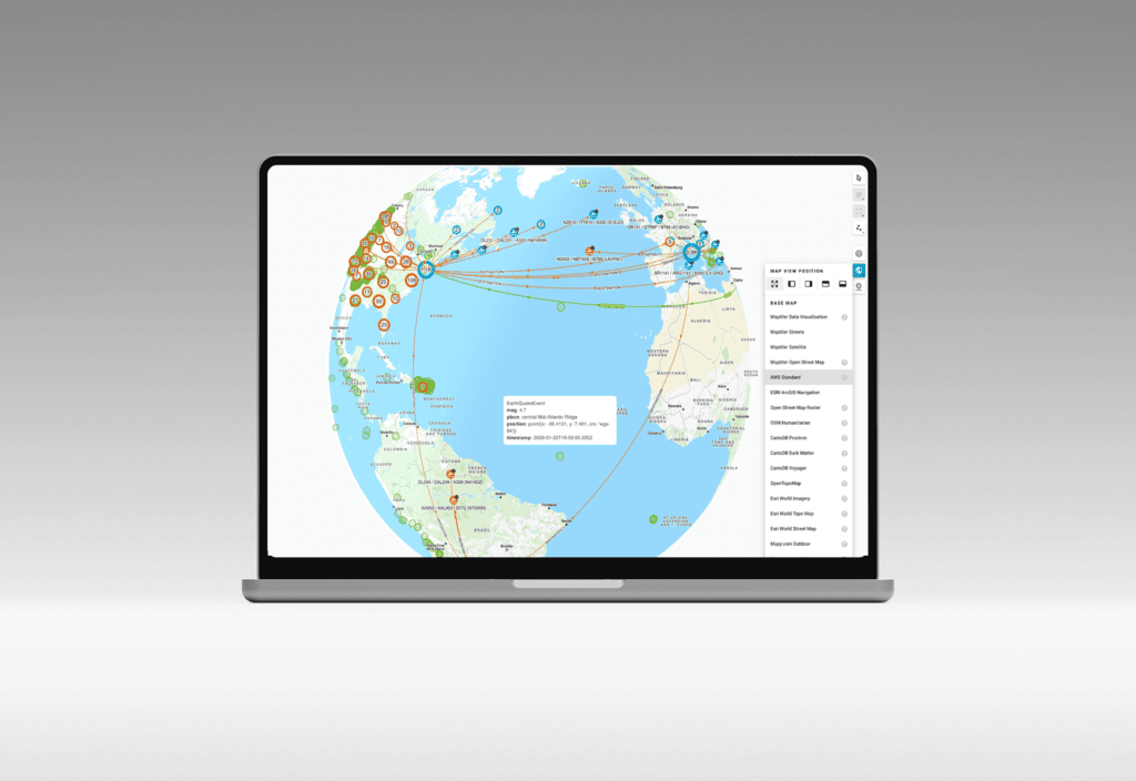 Geospatial graph analysis in Hume