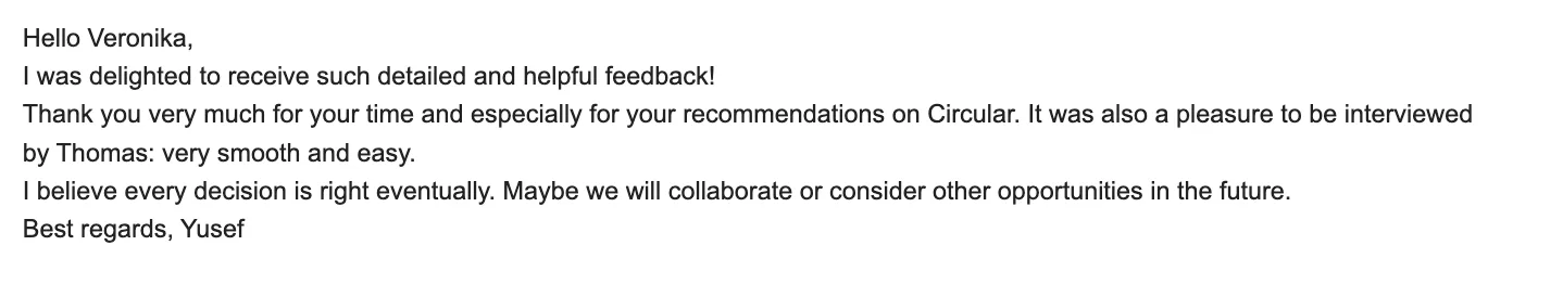 Feedback 2