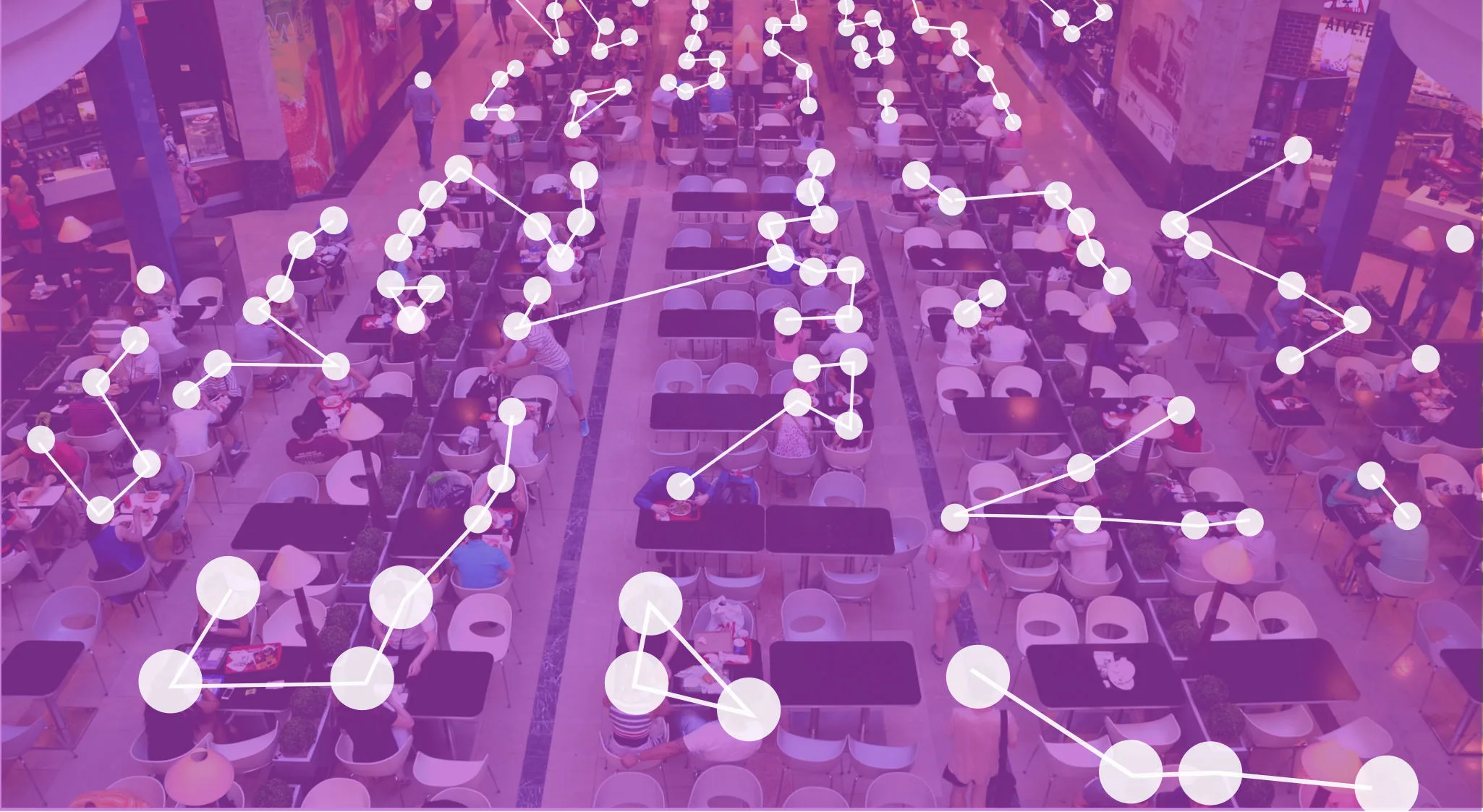 Creating weak ties by having lunch at the same table Social network weak ties eating together
