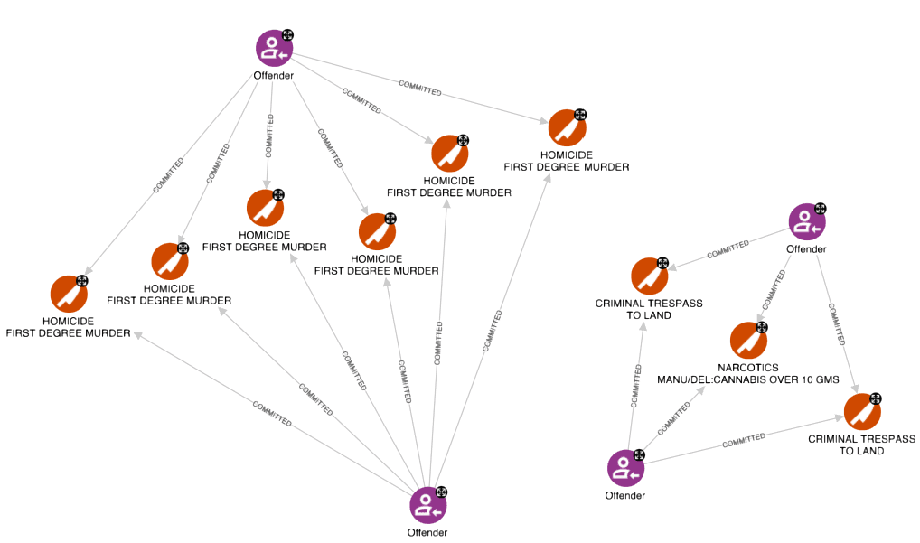 Crime network analysis