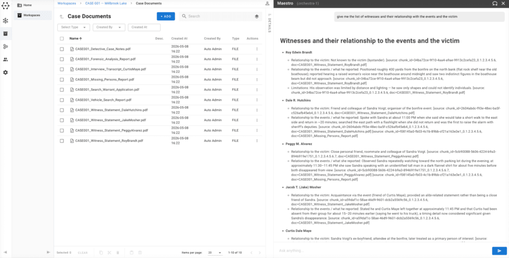 Document intelligence in GraphAware Hume